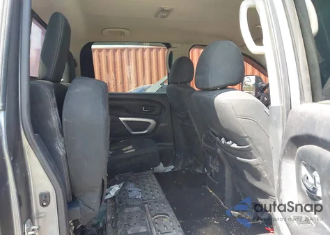 2017 Nissan Titan Sv from USA, damaged, VIN 1N6AA1E58HN562283